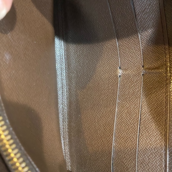 Louis Vuitton Sarah Wallet Damier Ebene Long Wallet - Picture 11 of 14